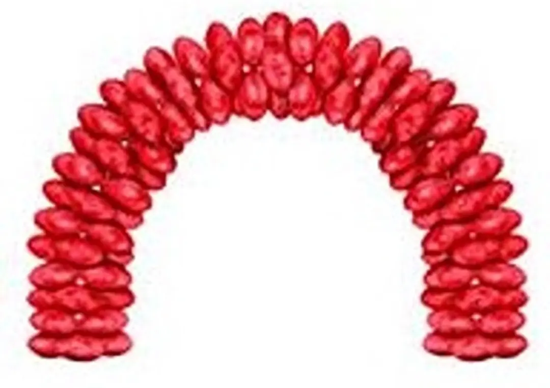 Espa Folieballonnen Rood Hart - 15 Stuks