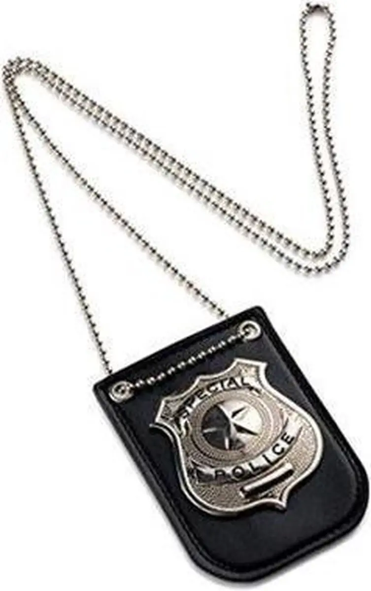 Espa Politie Badge SWAT/FBI - Zwart-zilver