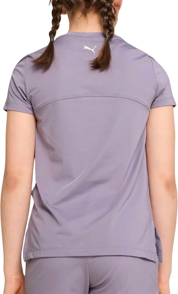 PUMA Fit Shirt Meisjes 152 - Paars/Wit