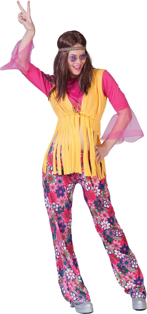 Espa Woodstock Hippie Pak - Regenboog/Geel - XS/S