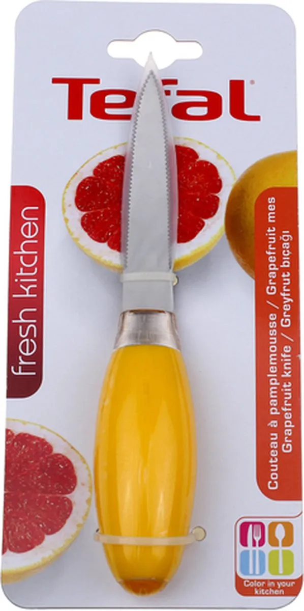 Moulinex MES POMPELMOES FRESH K2080614 Grapefruit Mes - Geel