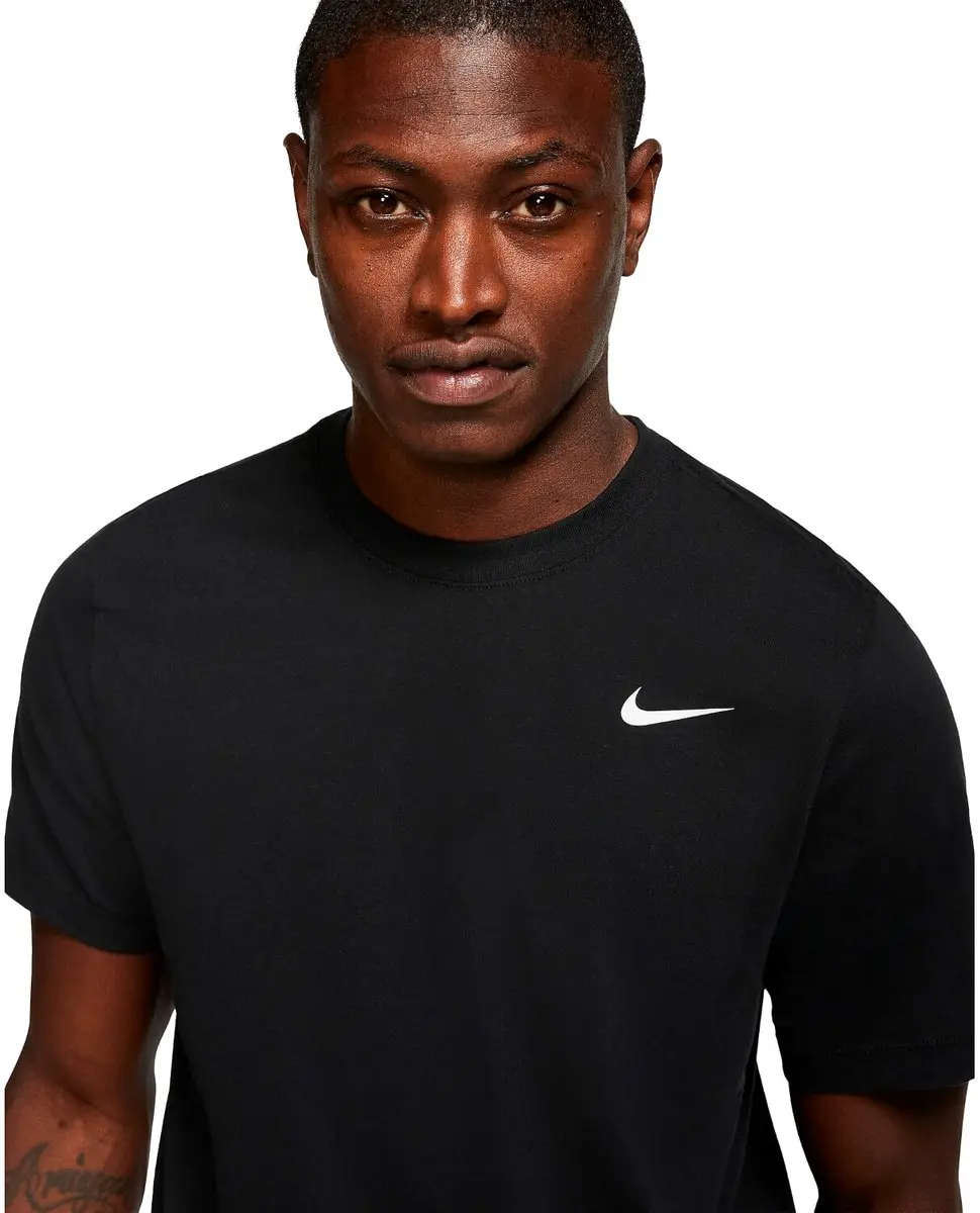 Nike Dri-FIT Crew Solid Sportshirt Heren M - AR6029-010