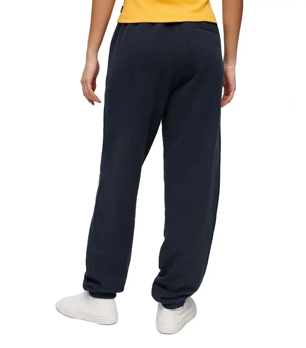 Superdry College Logo Boyfriend Trainingsbroek L - Zwart