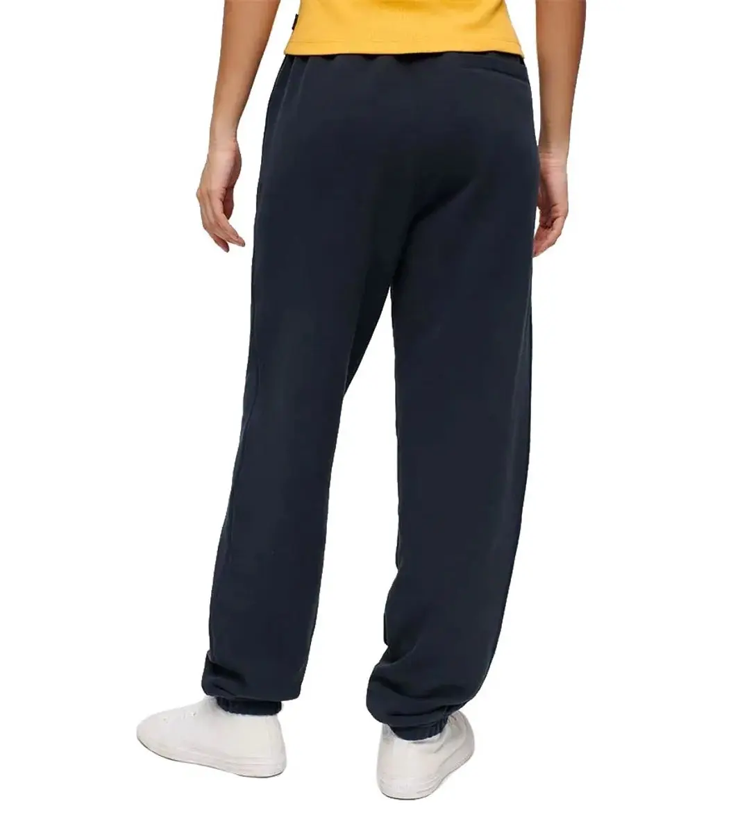 Superdry College Logo Boyfriend Trainingsbroek L - Zwart