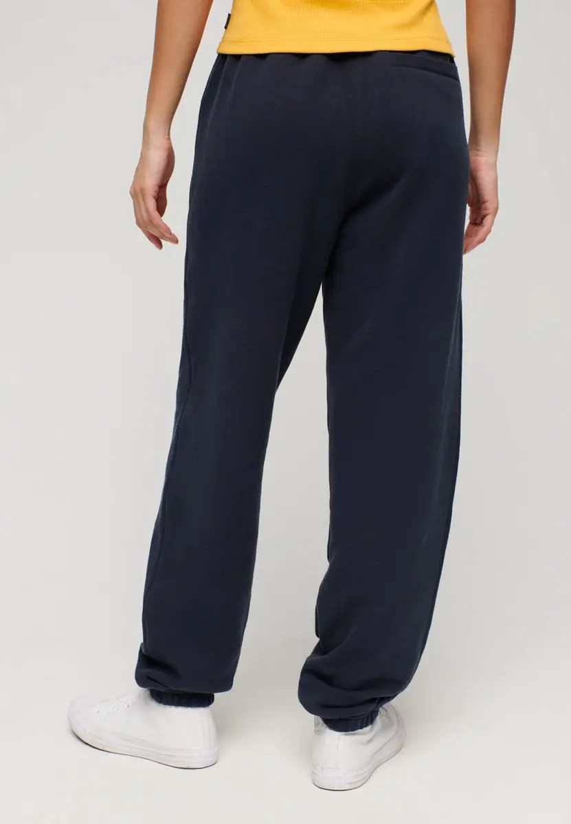 Superdry College Logo Boyfriend Trainingsbroek L - Zwart
