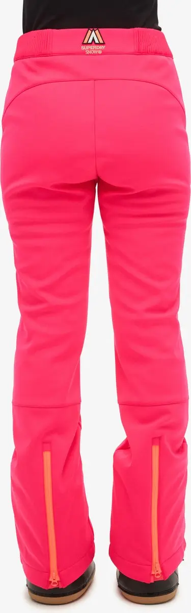 Superdry SKI Softshell Slim Broek Hyper Fire Pink XL