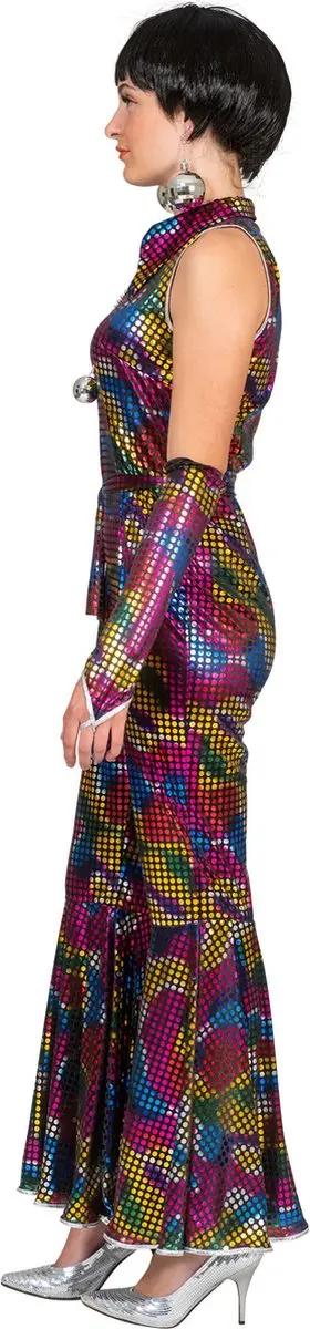 Espa Disco Jumpsuit Amber - Regenboog - S/M