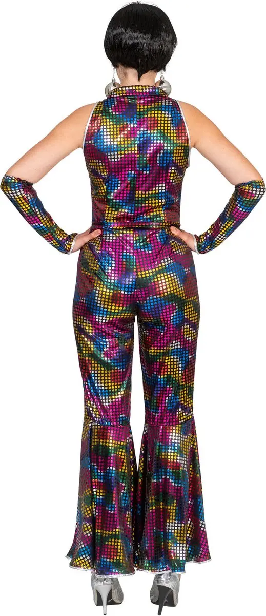 Espa Disco Jumpsuit Amber - Regenboog - S/M