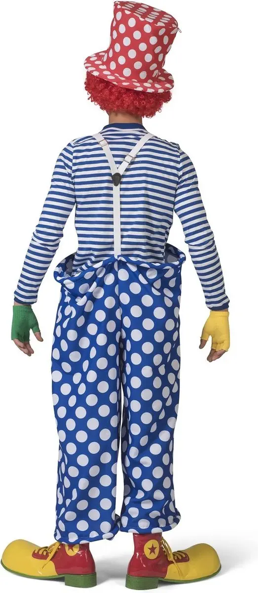 Espa Clownsbroek Bassie - One Size - Blauw