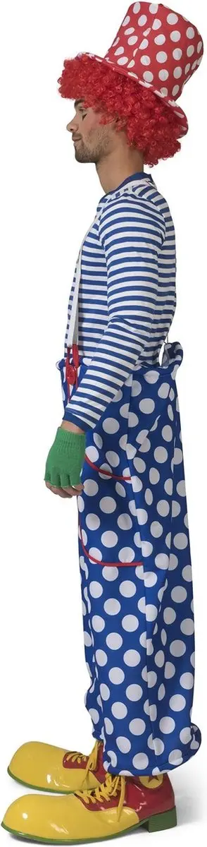 Espa Clownsbroek Bassie - One Size - Blauw