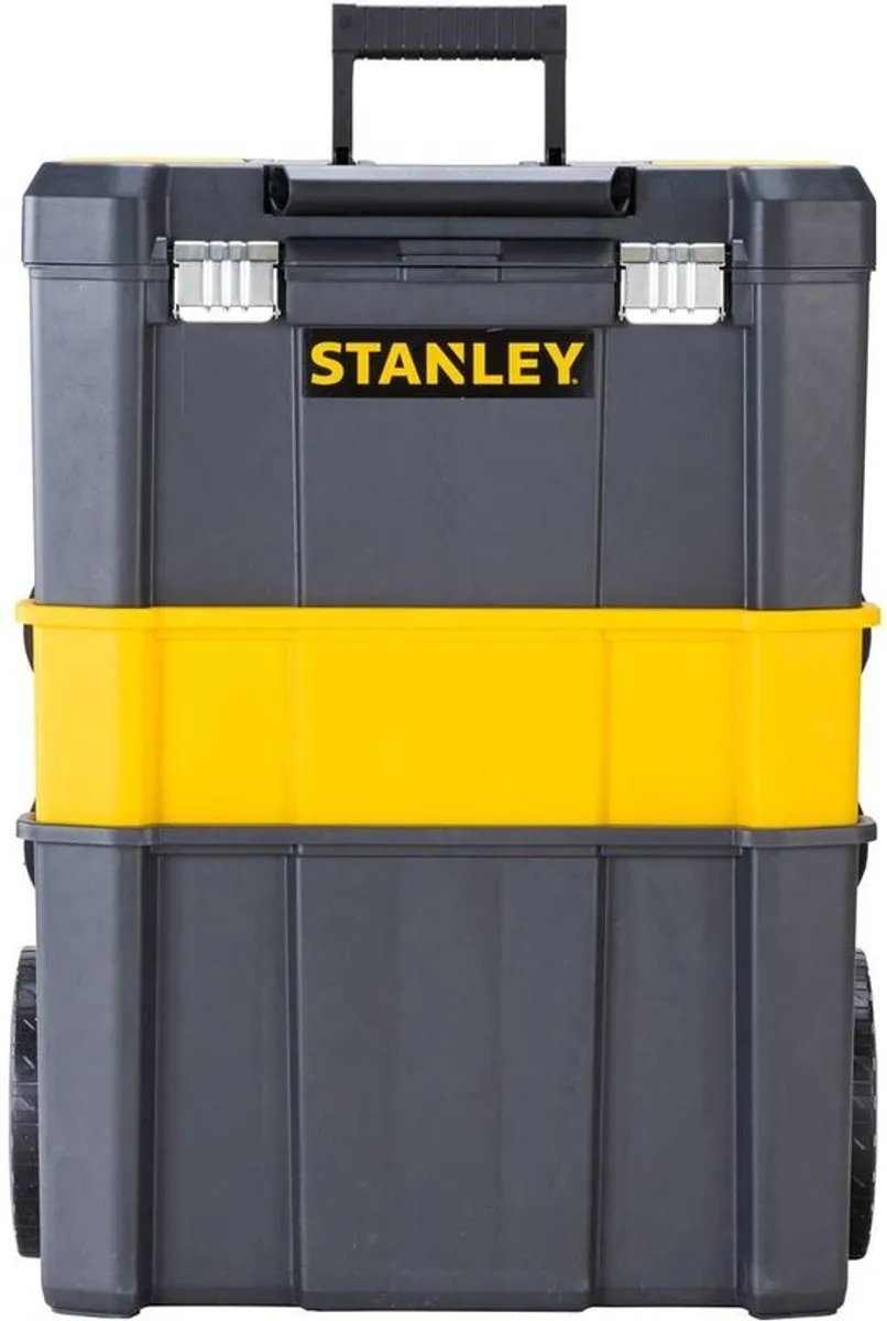 Stanley Gereedschapswagen Essential STST1-80151 - 3-delig - Zwart/Geel