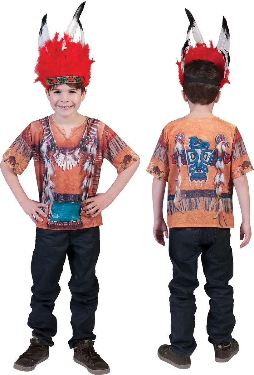 Espa Indianen Shirt 3D Kind