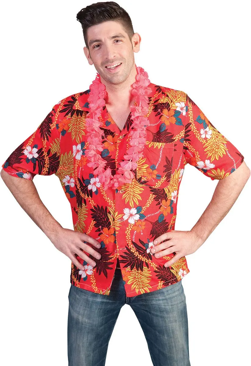 Espa Hawaii Blouse Lanai - 4XL - Rood