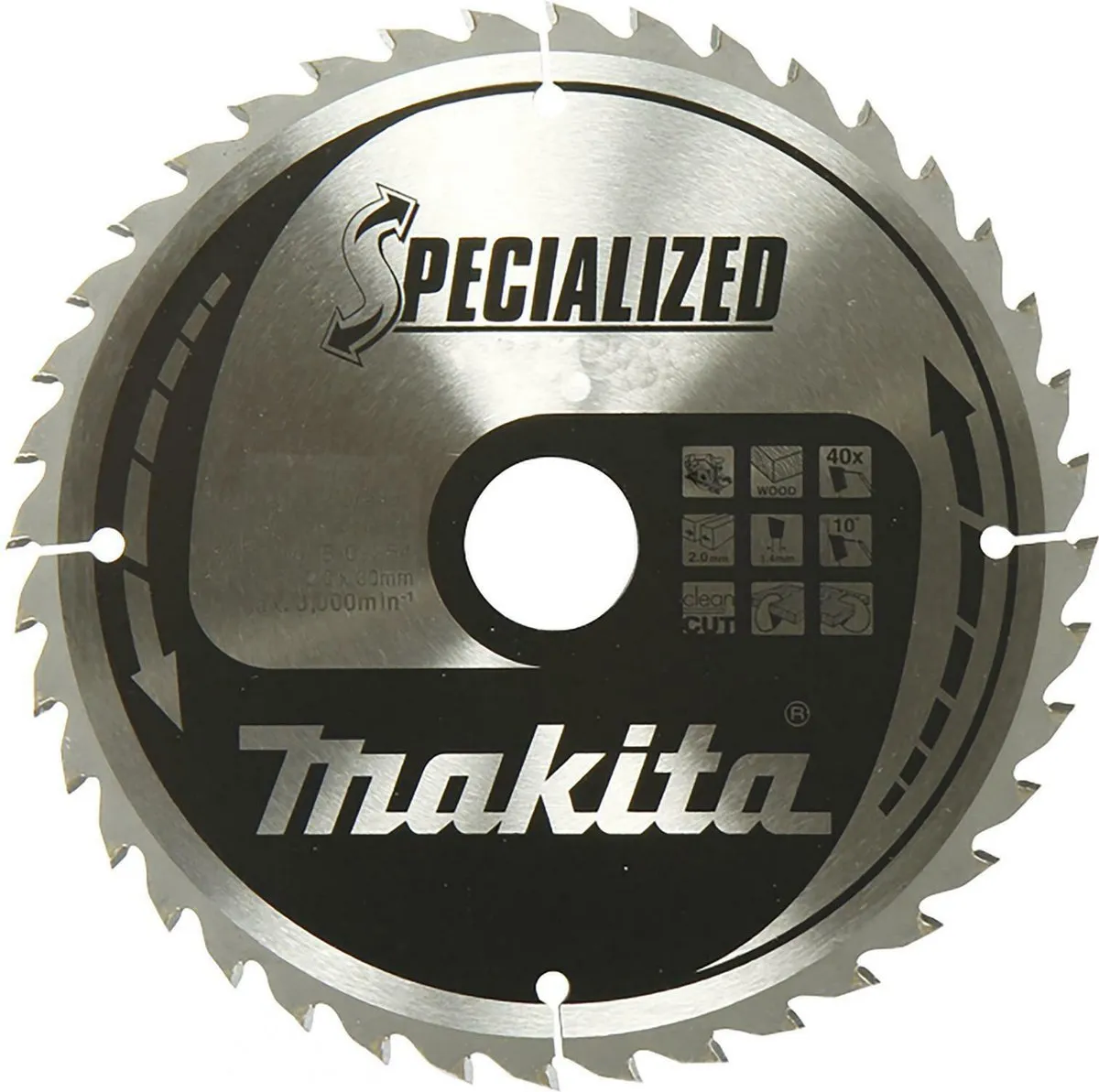 Makita B-33233 Cirkelzaagblad Aluminium 160mm - 60T