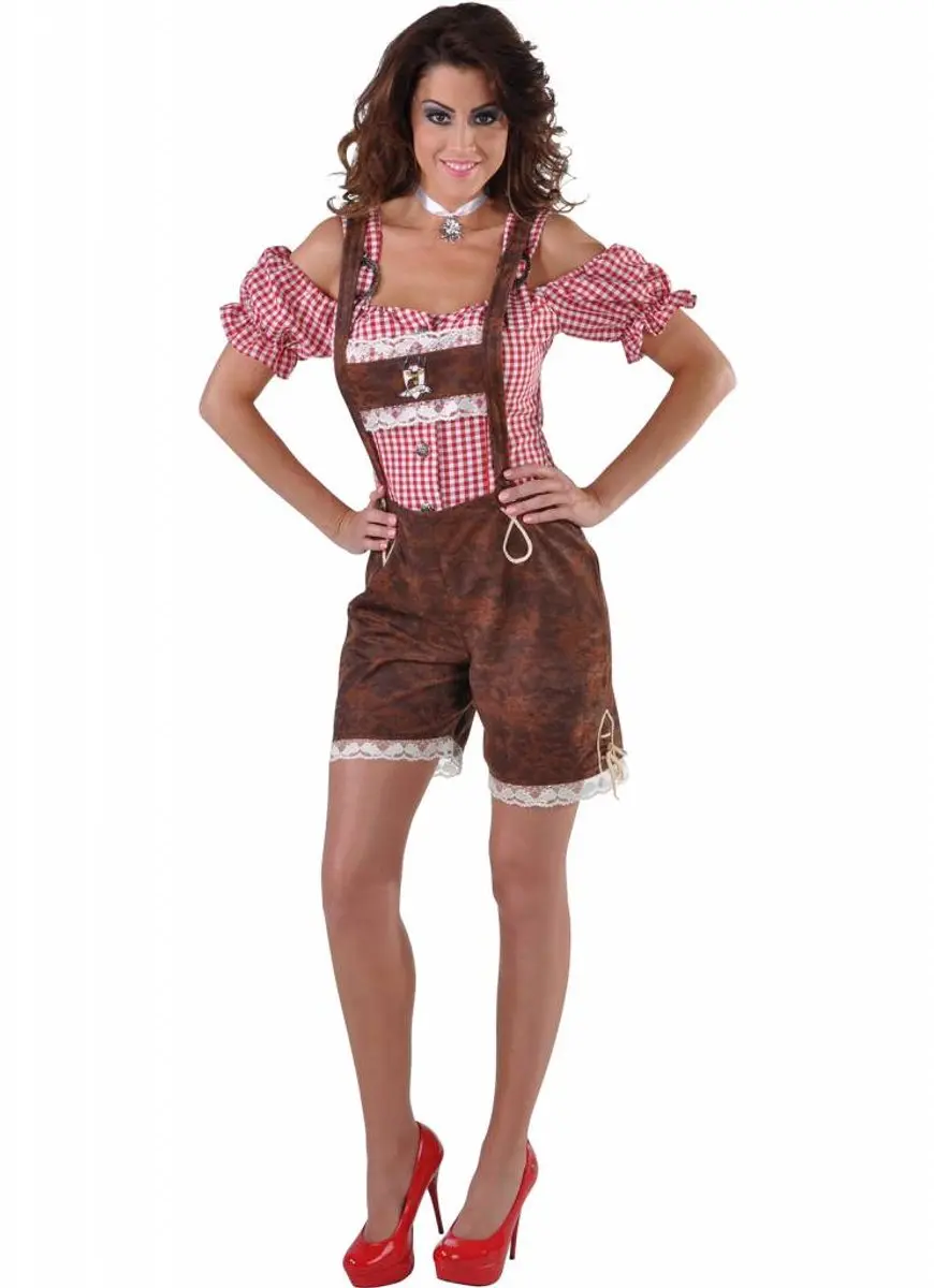 Espa Bruine Lederhosen Dames XS