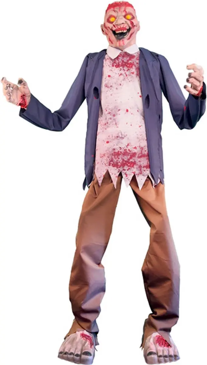 ESPA Geanimeerde Zombie Decoratie 215cm - Veelkleurig