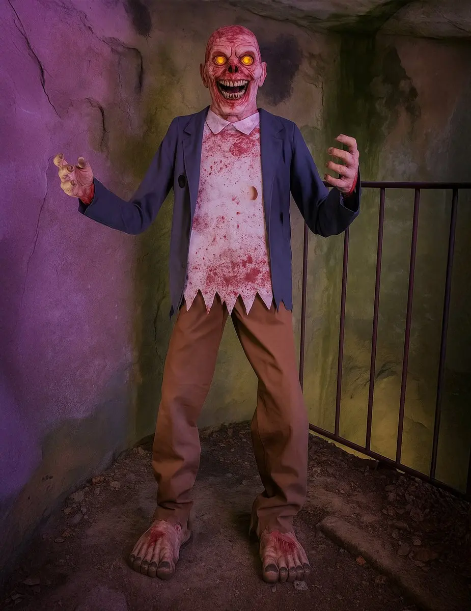 ESPA Geanimeerde Zombie Decoratie 215cm