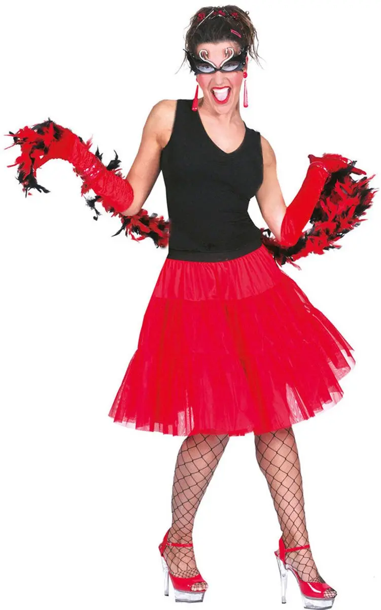 Espa Tule Rok - Rood - One Size