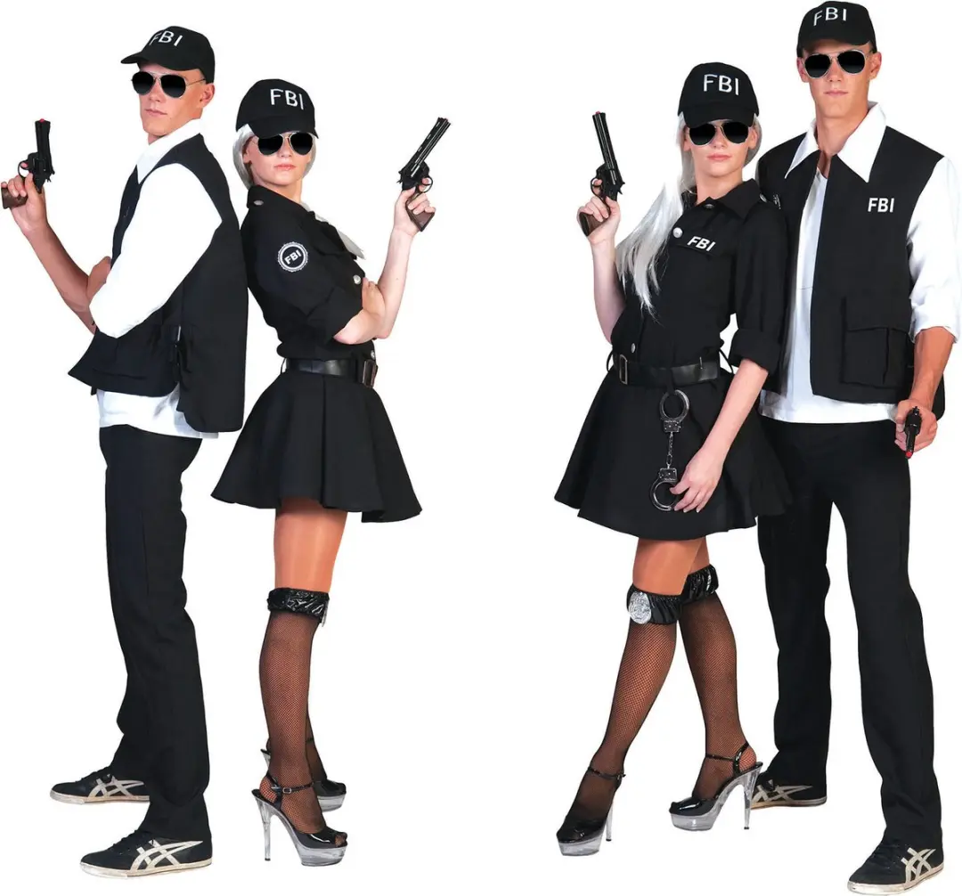 Espa FBI Agente Jane Kostuum - XS - Zwart