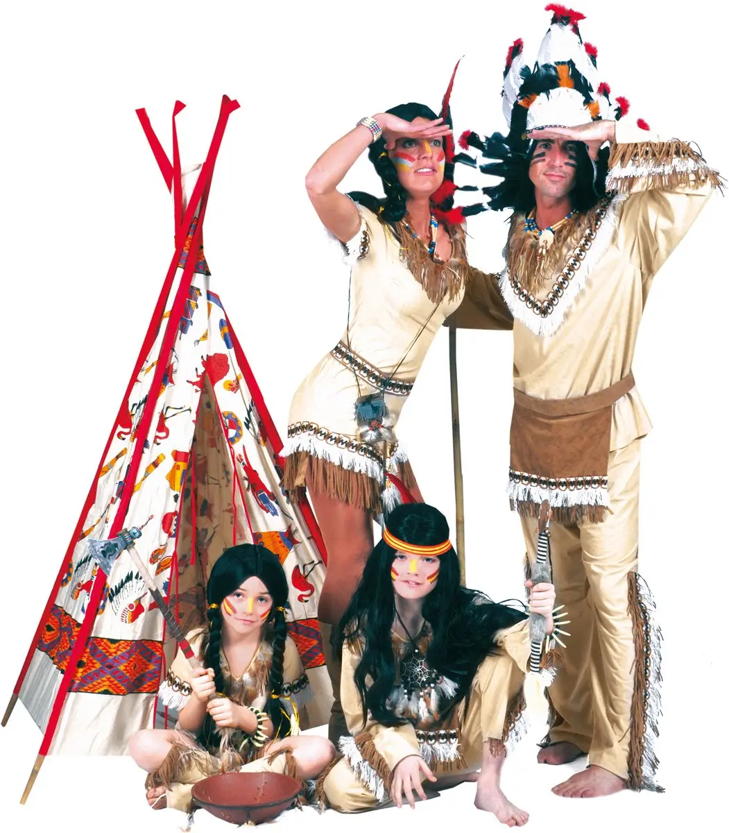 Espa Indianenpak Maxime - Maat 44/46 - Wit/Bruin
