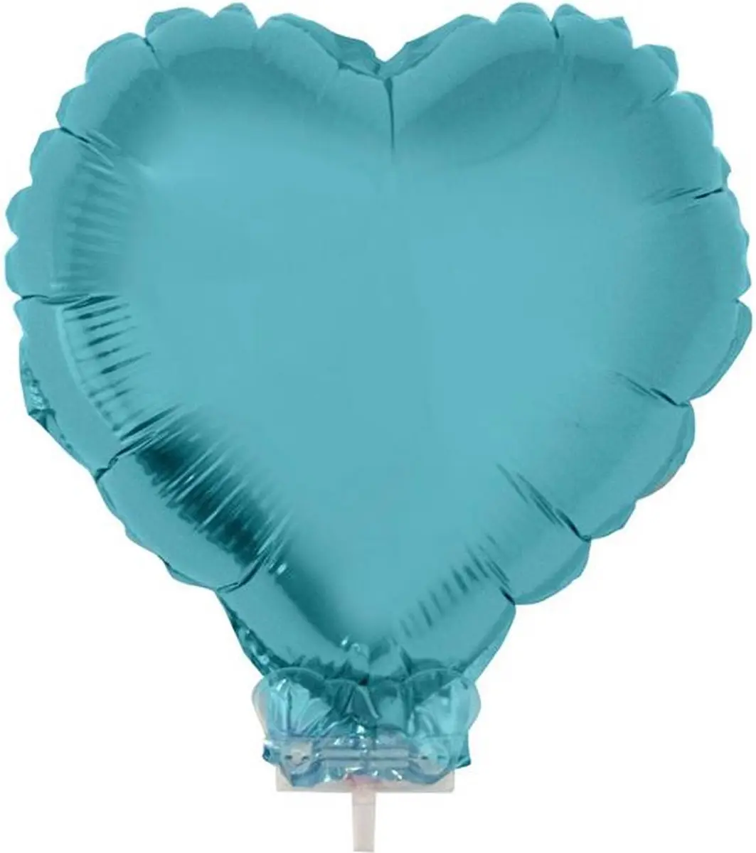 Espa Miniballon Folie Hart Blauw 28cm
