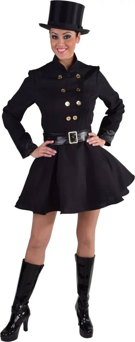Espa Schoorsteenvegerjurk Dames - XL - Zwart