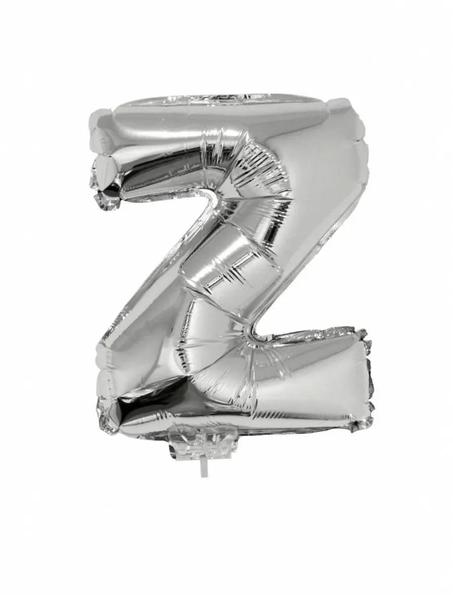 Espa Folie Ballon Letter Z - Zilver 41cm