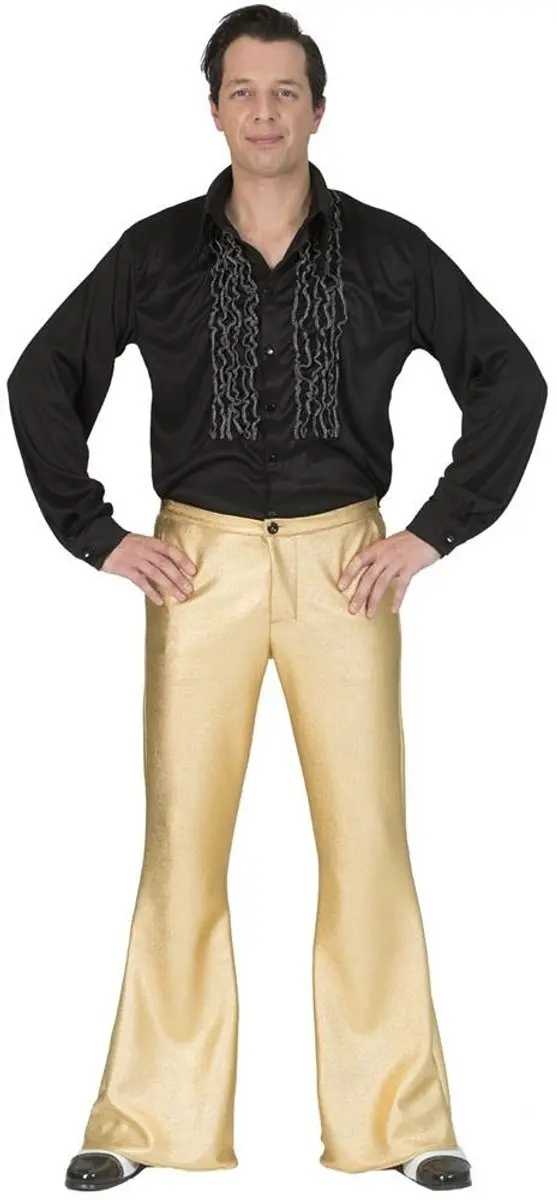 Espa Disco Broek Fever Goud - XL/XXL