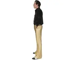 Espa Disco Broek Fever Goud - XL/XXL