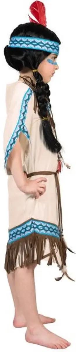 Espa Indianenjurkje Teepee - Maat 128 - Blauw/Wit