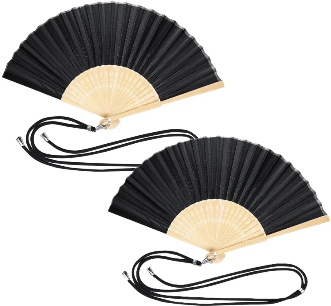 Bellatio Design Spaanse Handwaaier 2 Stuks