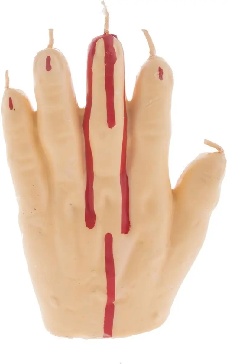 ESPA Kaars Bloedend Hand - Grijs/Wit