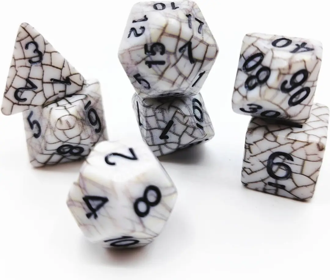 Lapi Toys D&D Polydice Set 7 Stuks - Acryl