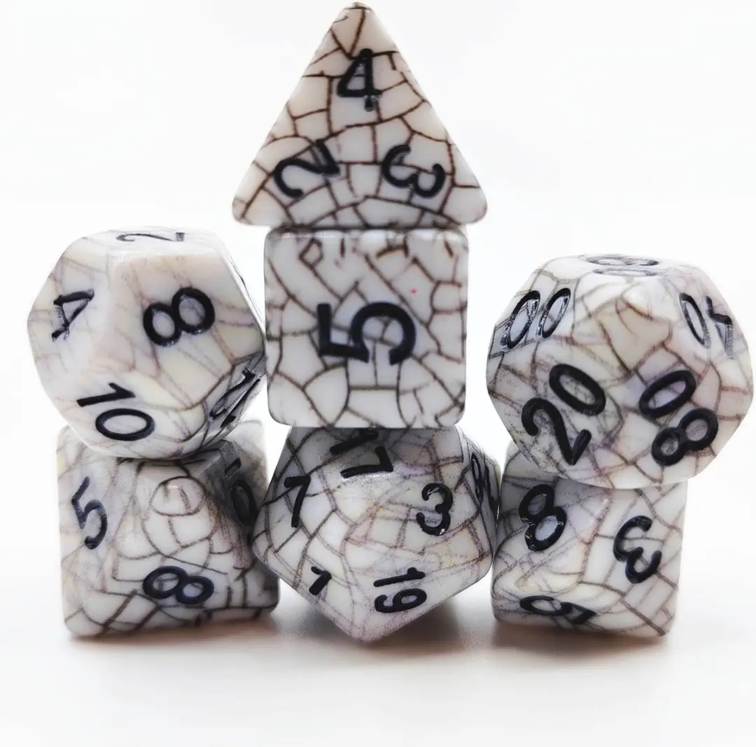 Lapi Toys D&D Polydice Set 7 Stuks - Acryl