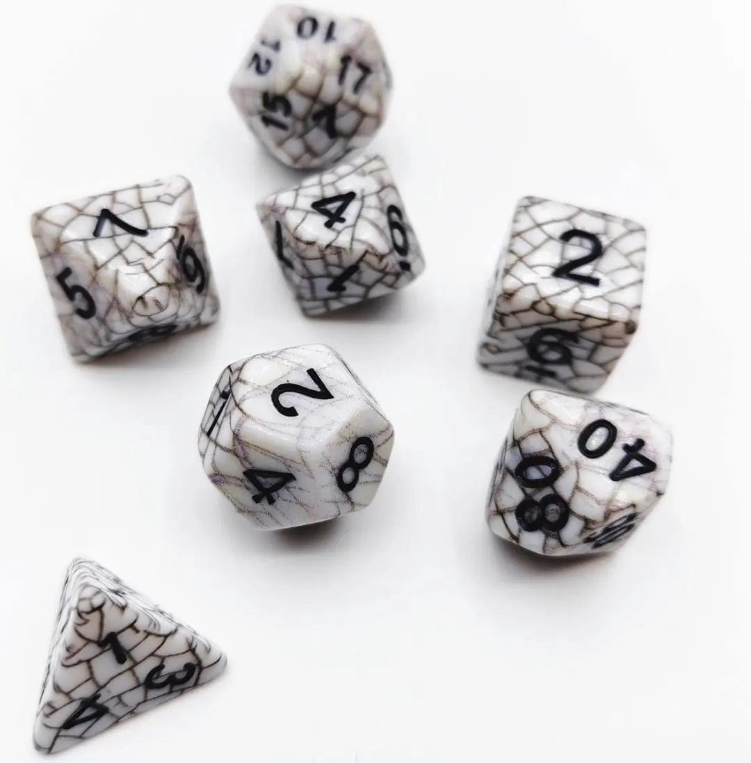 Lapi Toys D&D Polydice Set 7 Stuks - Acryl
