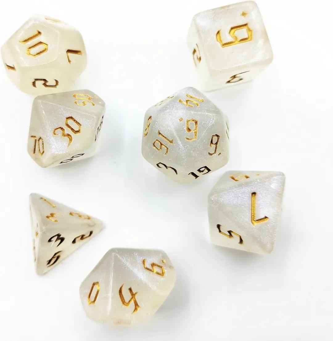 Lapi Toys D&D Polydice Acryl Set - 7 Stuks