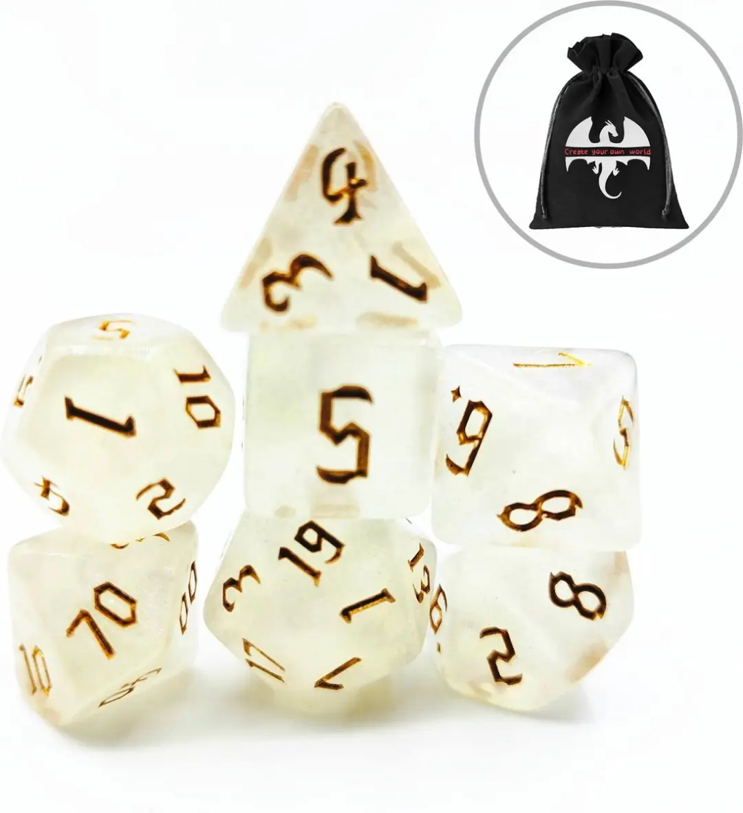 Lapi Toys D&D Polydice Acryl Set