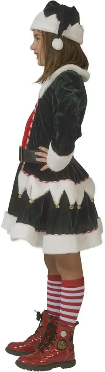 Espa Kerstmanpak Steffie - Maat 128 - Groen