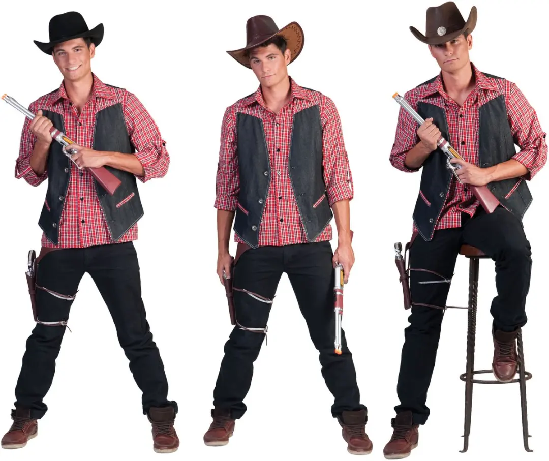 Espa Cowboy Vest Tim Heren