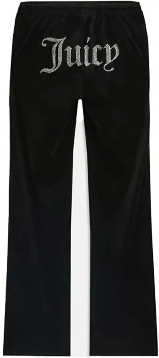 Juicy Couture Tina Velour Trainingsbroek - Zwart - XL