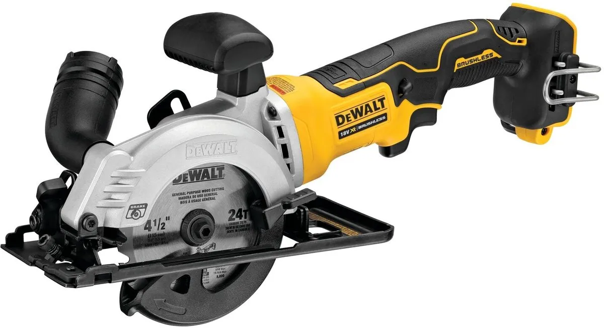 DeWalt DCS571N Accu Cirkelzaag 18V - 115mm - afbeelding 6 van 6