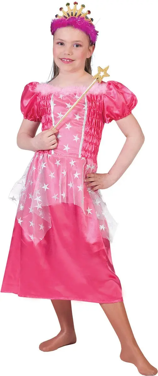 Espa Prinses Amalia Jurk 140 - Roze