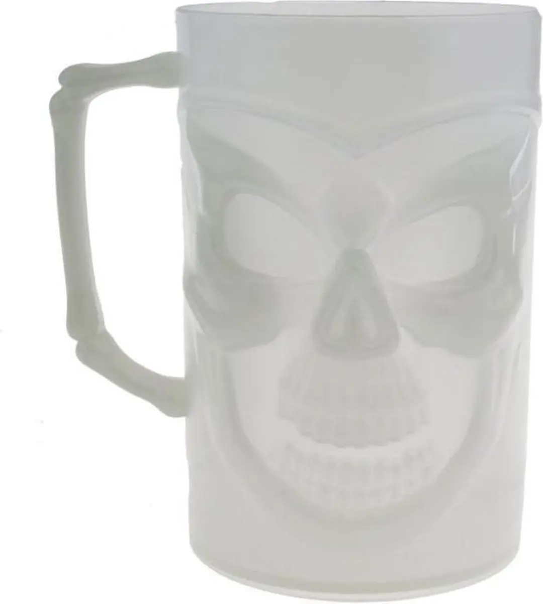 Espa Fosforescerend Pintglas 13cm - Grijs/Wit