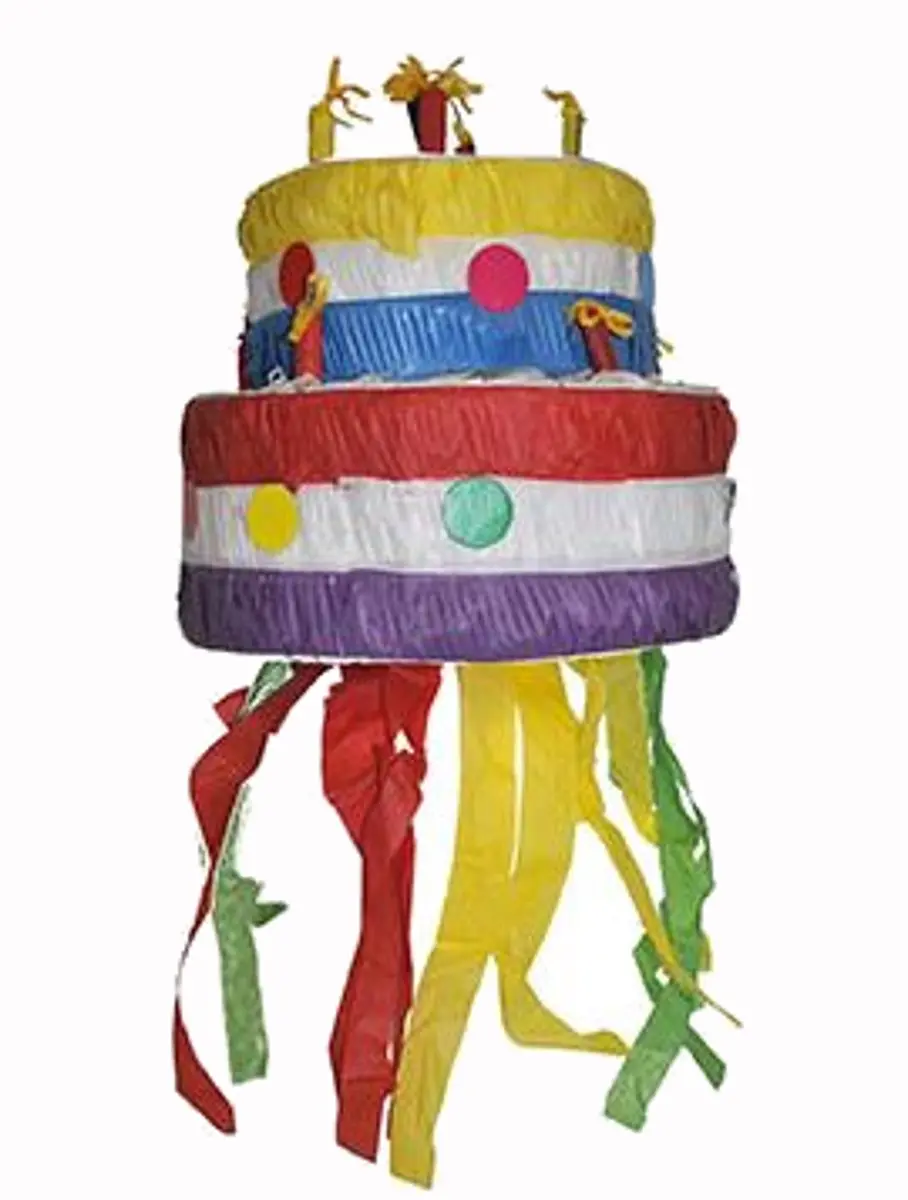 Espa Piñata Verjaardagstaart 30cm - Multicolor