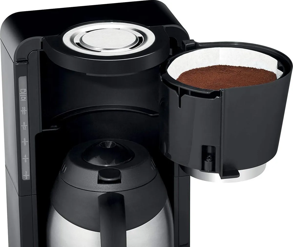 Rowenta Milano CT3818 Filterkoffiezetapparaat 10 Kopjes 1.25L - Zwart/Zilver