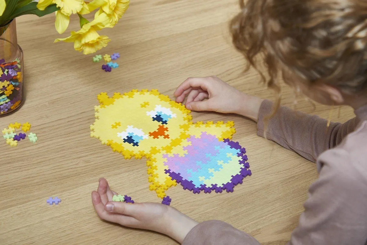 Plus-Plus Puzzle by Number Kuiken 250 Stuks