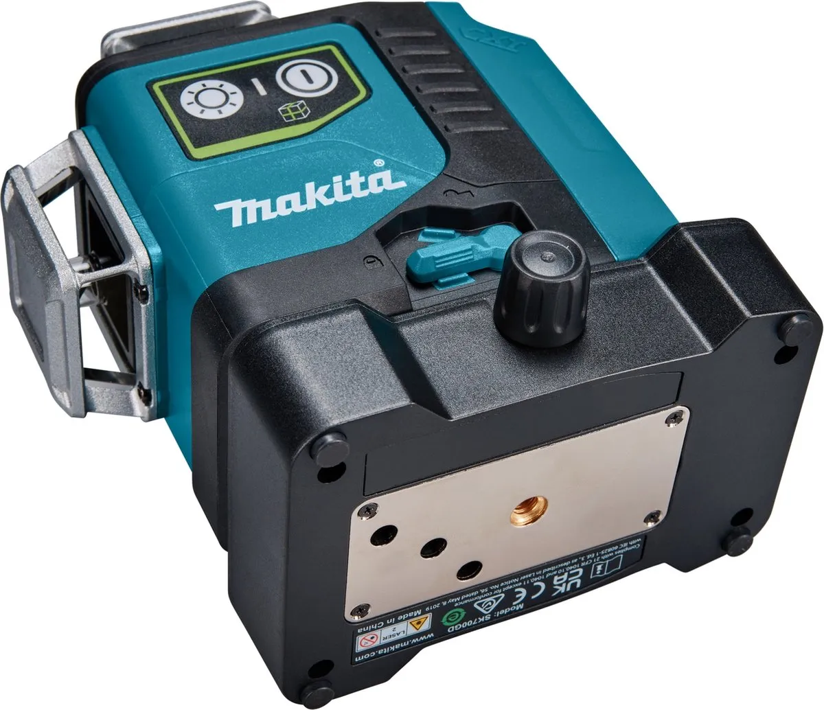 Makita SK700GDX Kruislijnlaser 12V - 3x360° - 35m - Zelfnivellerend - afbeelding 6 van 6