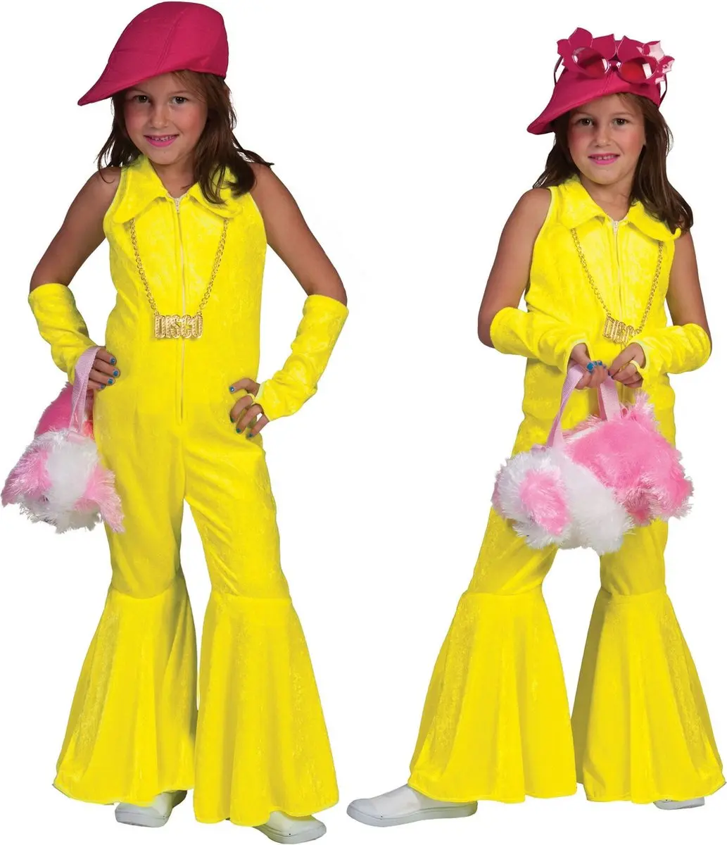 Espa Neon Geel Jumpsuit Meisje - Maat 128