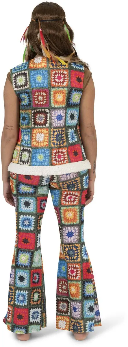 Espa Hippie Vest Ibiza Dames - Regenboog - M/L
