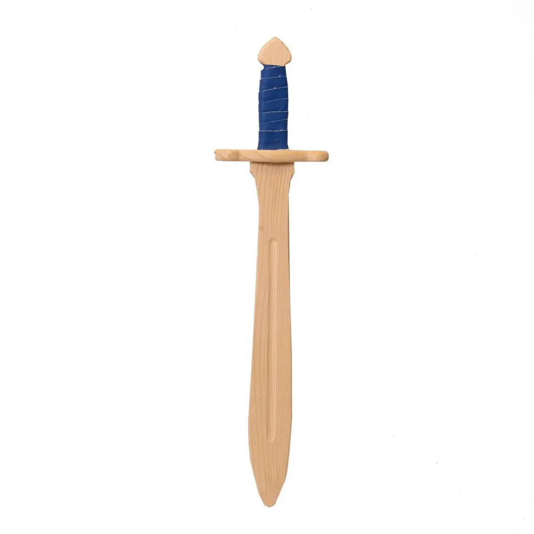 Simply For Kids Houten Ridderzwaard & Schild - Blauw